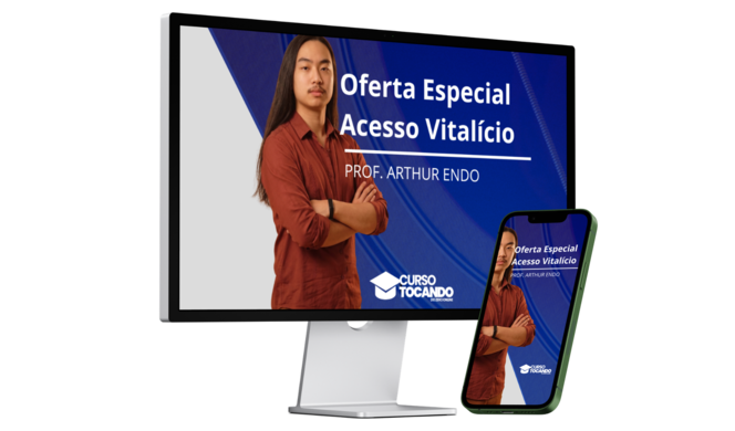 Oferta Especial com Acesso Vitalício - curso de Violão online Tocando do Zero