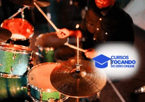 Curso de bateria online do zero ao avançado - Tocando do Zero