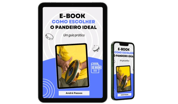 Bônus E-book Como Escolher o Pandeiro Ideal - curso de pandeiro online Tocando do Zero